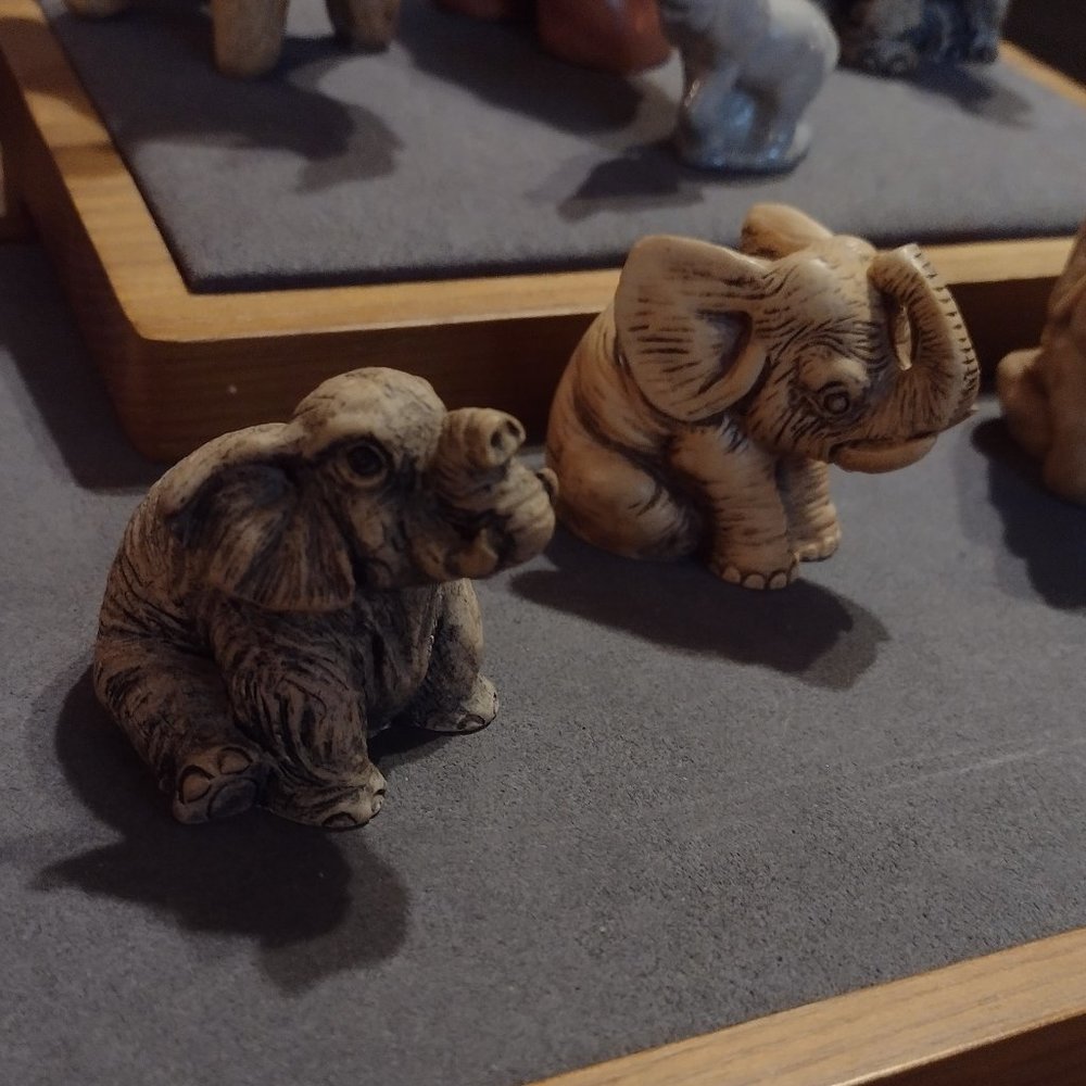 Carved Elephant Collection - Picture 8 of 14